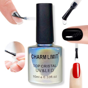 Top Coat Charm Limit, Cristal, super brilloso.