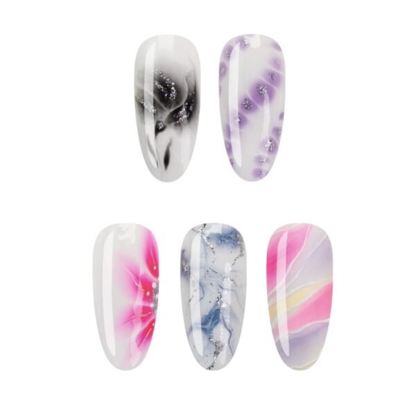 Base Blooming Vicky Nails, efecto mármol, 10ml. - Imagen 2