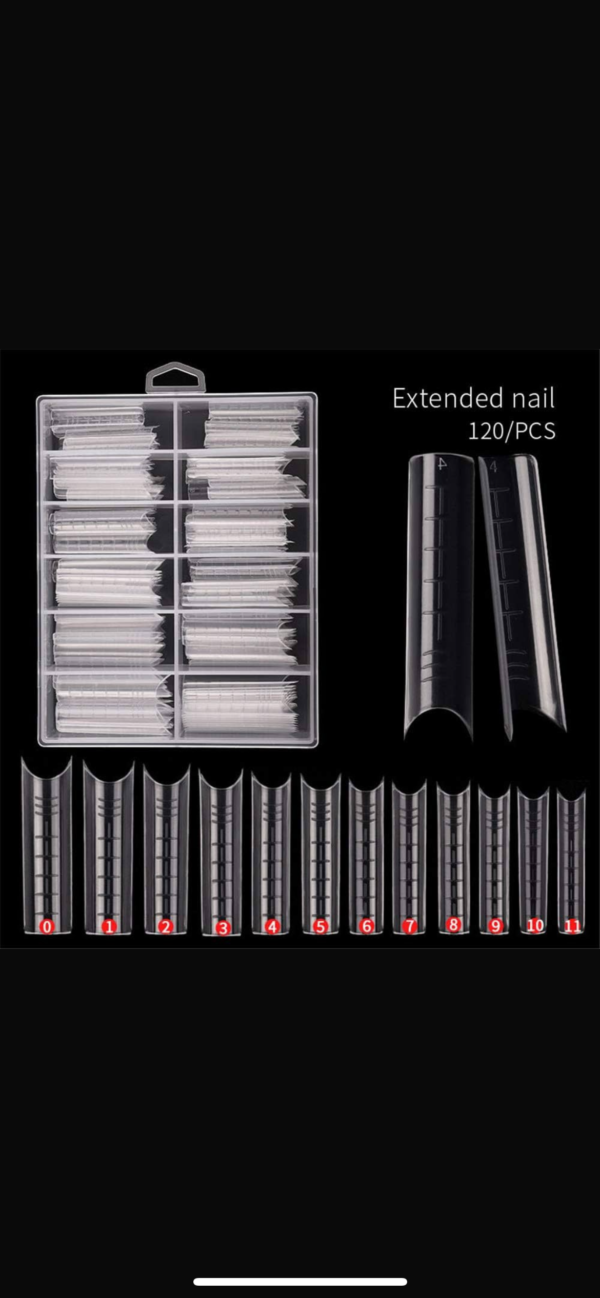 Tips Dual System Con Sonrisa, 100 unidades.