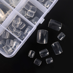 Tips Cortos Soft Gel Para Pies, 100 unidades.