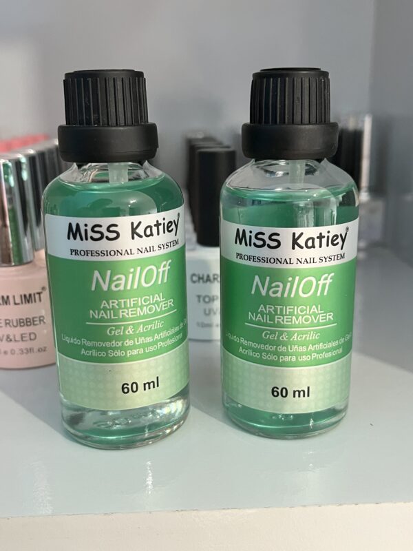 Removedor de Geles, Acrilico y Semipermanente 60ml.