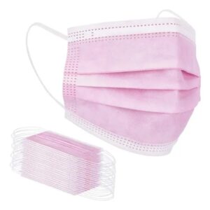 Caja De Tapa Bocas Rosados, 50 Unidades.