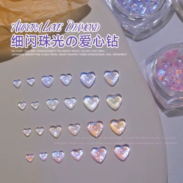 Apliques de Corazones Aurora - Imagen 4