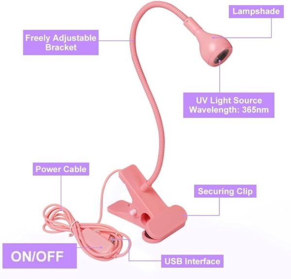 Lámpara para Soft Gel 5W.