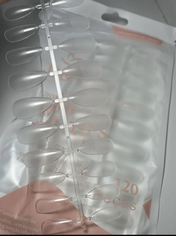Tips soft gel almendra 120 unidades. - Imagen 2