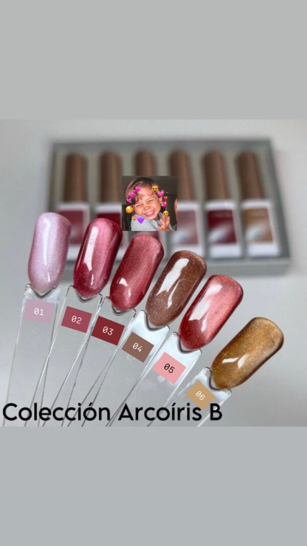 Colección Cat Eye Arcoíris Charm Limit