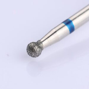 Fresa diamantada bolita azul