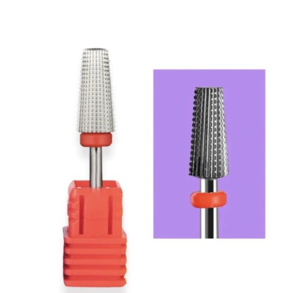 Fresa De Tungsteno 5 en 1 Roja