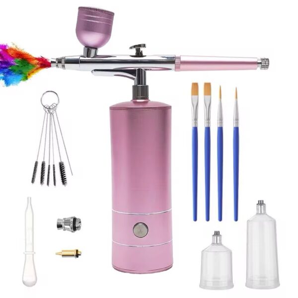 Aerógrafo, Incluye Accesorios, Rosa. - Imagen 5
