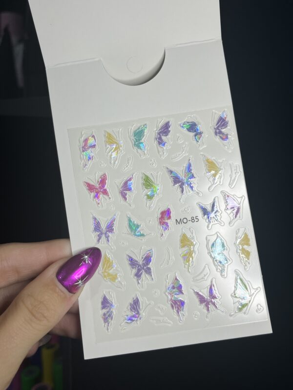 Adhesivos Mariposa 5D