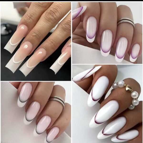 Adhesivos Para Francesita, Rosa - Imagen 2