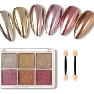 Paleta Efecto Espejo x6 Colores