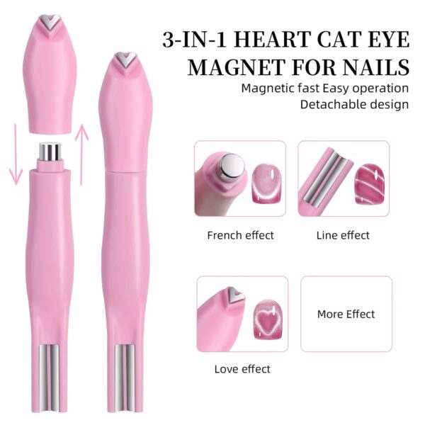 Imán Para Cat Eye Triple - Imagen 2