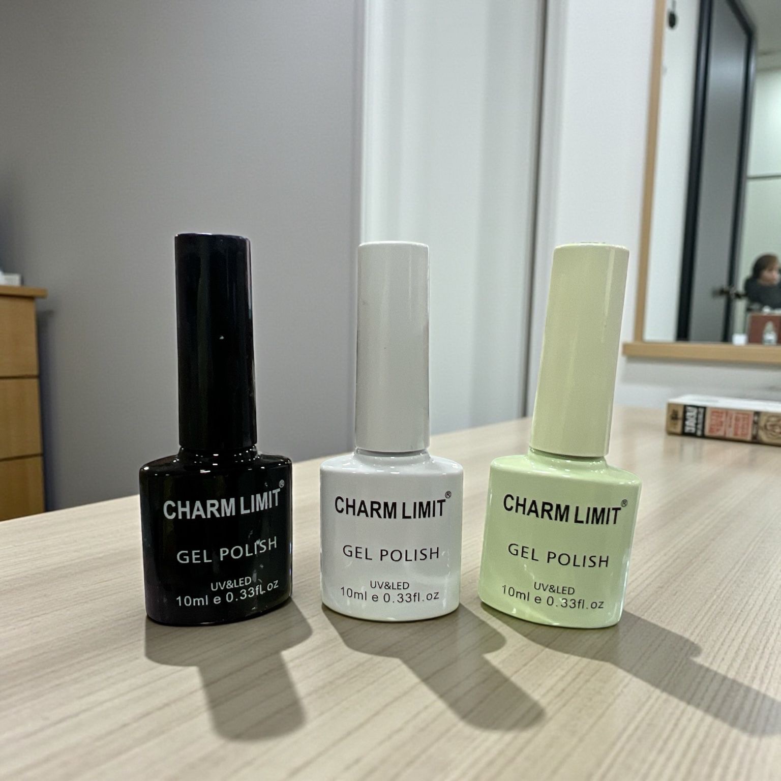 Kit de Semipermanente Charm Limit Negro, Blanco y Vía láctea