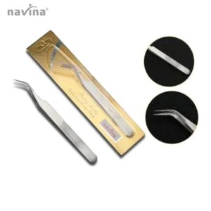 Pinza Para Pestañas Curva, Navina.