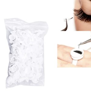 Pack x50 Anillos Para Pegamento Pestañas