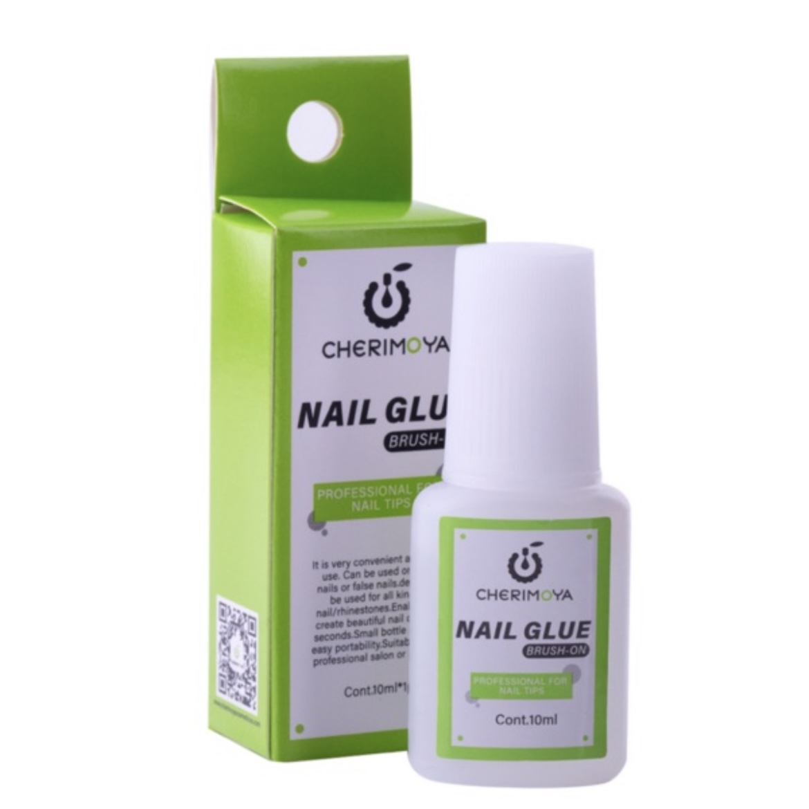 Nail Glue Cherimoya, Pegamento Para Tips y Joyas, 10ml - Imagen 2
