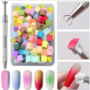 Set para Difuminado, Esponjas + Pinza