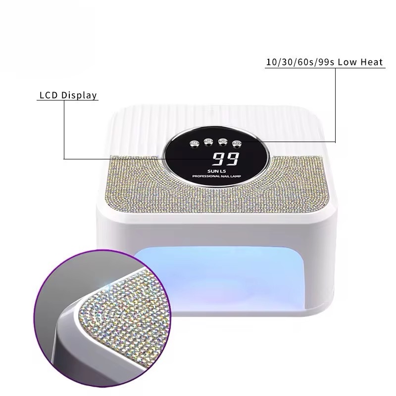 Lámpara Led/uv 268W Con Strass - Imagen 4