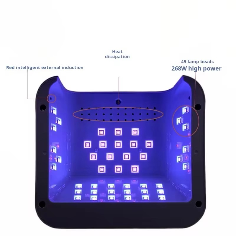 Lámpara Led/uv 268W Con Strass - Imagen 3