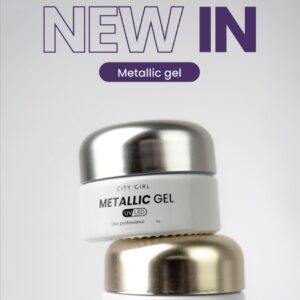 Pinting Gel Metalic City Girl, 8g,