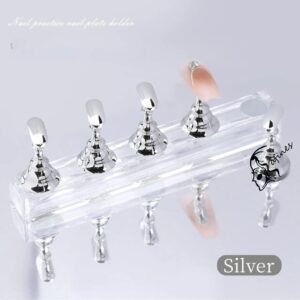 Muestrario Apoya Tips Imantado (color gris)