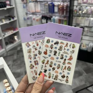 Adhesivos Princesas Navideños