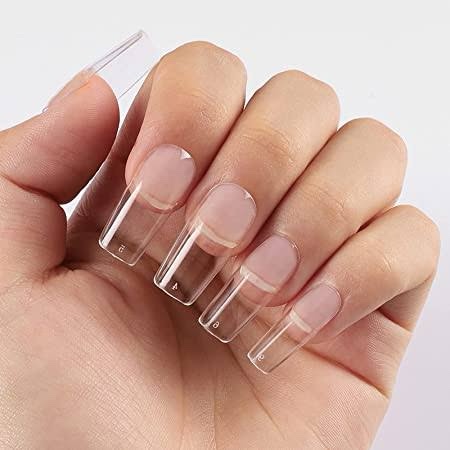Tips Soft Gel Mely, 500 unidades, Excelente Calidad - Imagen 2