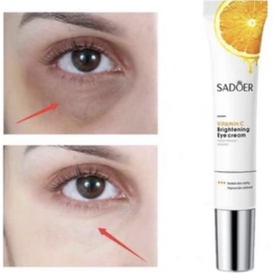 Crema Contorno Ojos Vitamina C, Antiarrugas Día/Noche. Piel mixta. - Imagen 2